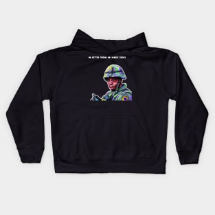 No Worse Enemy Kids Hoodie